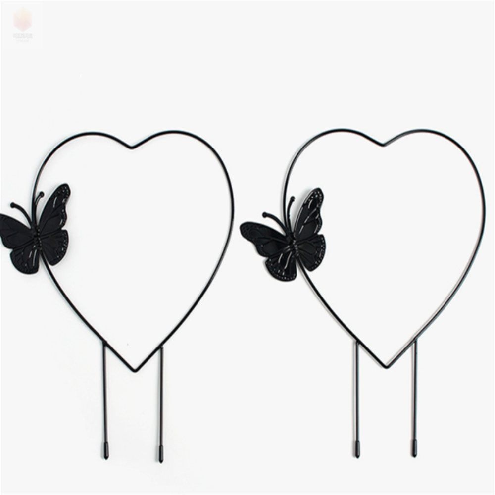 산프로컬렉션 식물 지지대 2P 하트나비 실내식물지지대 가드닝용품