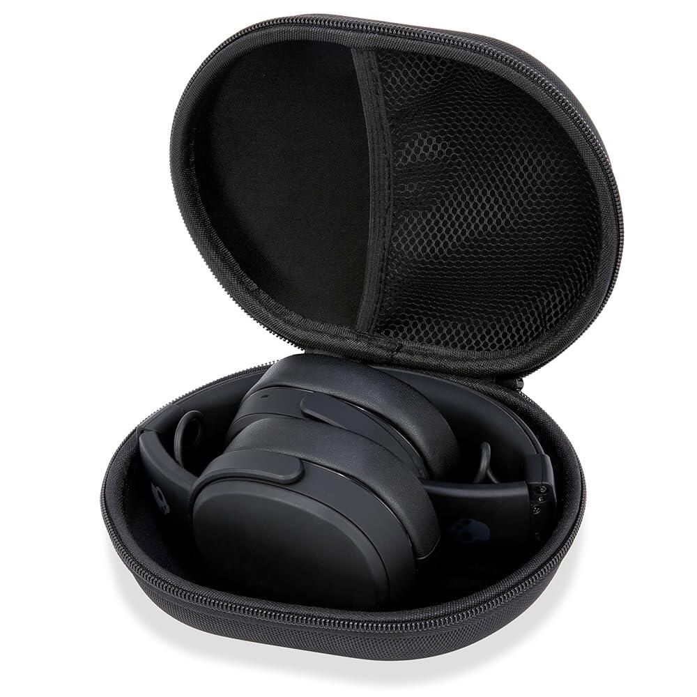 Ginsco [해외] Ginsco Skullcandy/Soundcore/Beats/Sony MDR7506/BERIBES/KVIDIO/TOZO 접이식 무선/유선 오버이어 헤드폰과 호환 하드 쉘 헤드폰 케