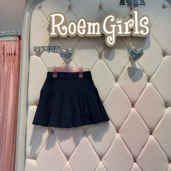 로엠걸즈 로엠걸즈 [패션플러스][로엠걸즈]로엠걸즈 DP01 스웨터 주름스커트 RGWH2411P (12334595)