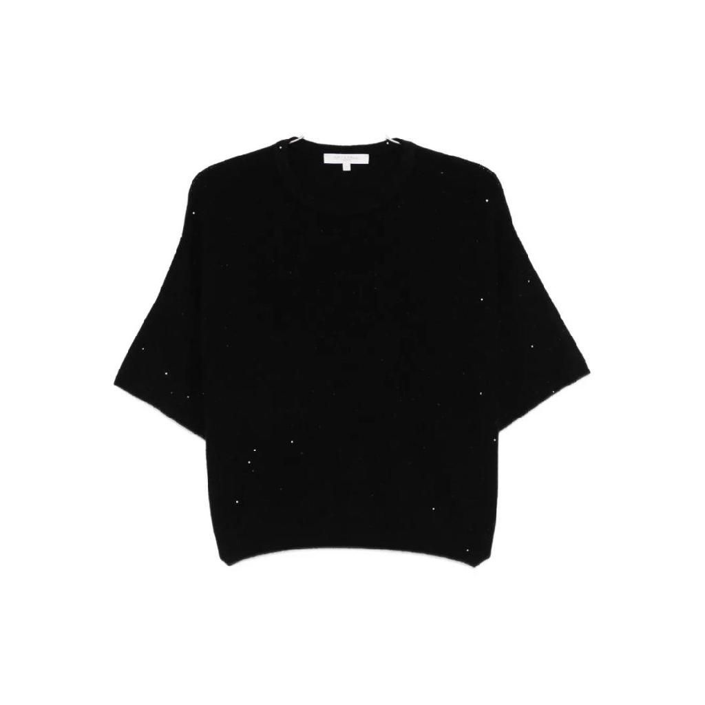 안토넬리 안토넬리 시퀸 장식 반소매 탑 LUCILLA41620P01725 TP443351612