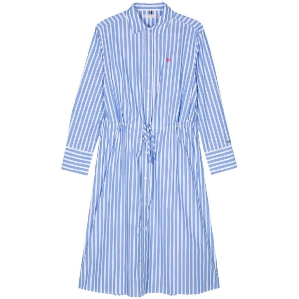 타미힐피거 타미힐피거 스트라이프 미디 셔츠 드레스 WW0WW41431 TP427967259