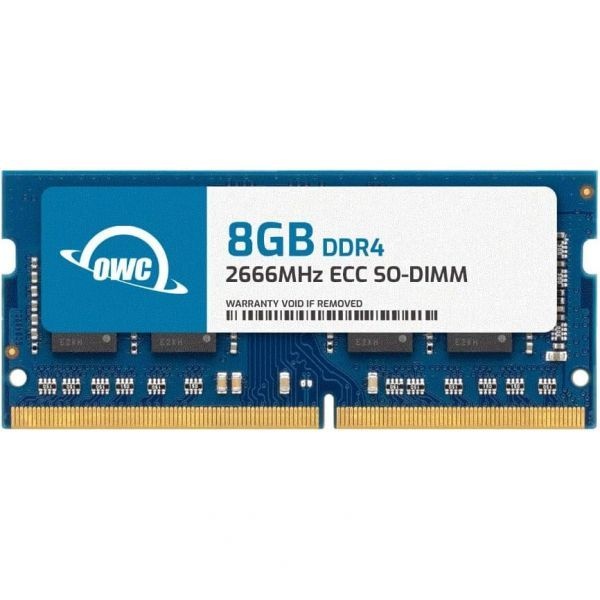 OWC OWC 8GB 교체용 Synology D4ES03-8G용 - DDR4 2666 PC4-21300 CL19 1Rx8 260핀 1.2V ECC 언버퍼드 SODIMM 메모리 램 모듈 업