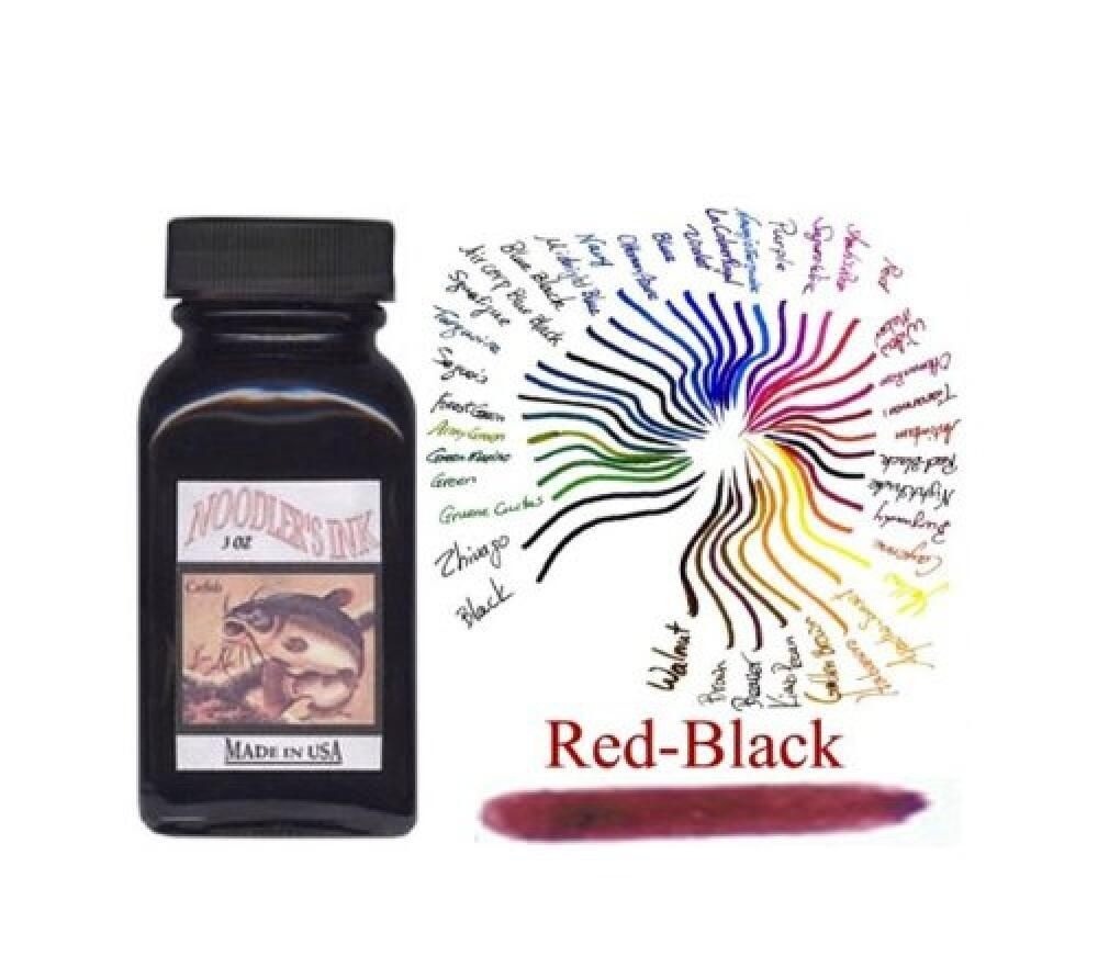 Noodler's [해외] Noodler's 잉크 리필 레드-블랙 병 - ND-19019 2857298