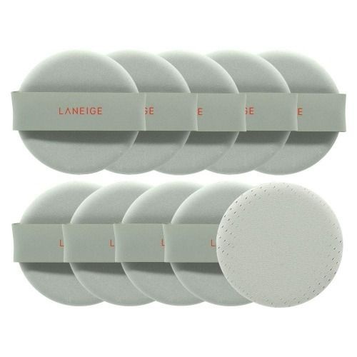 라네즈 네오 쿠션 파운데이션 메이크업 팩트 화장 퍼프 민트 10매