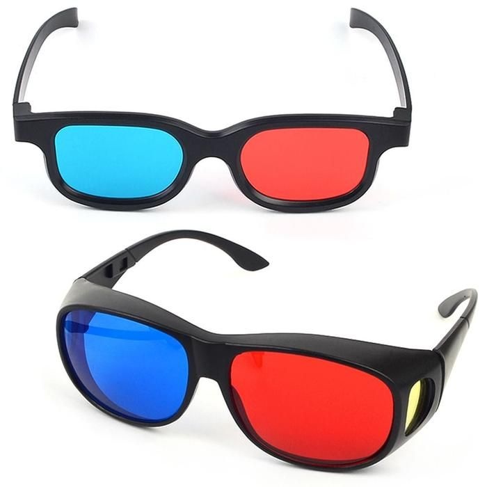 [아우트]일반형 고글형 쓰리디안경 3D 적청3D안경