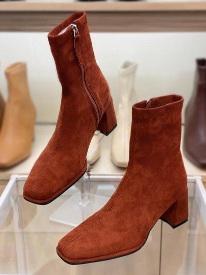 메이피플 세이브존02 데일리 스웨이드 스판 5cm 앵클부츠 M-FW27MT1026 (33960746)