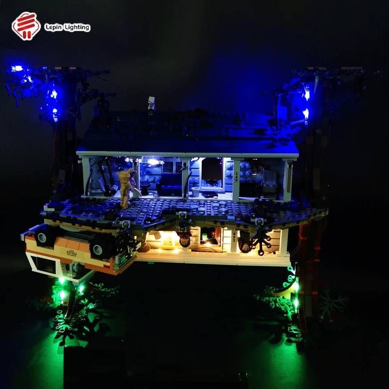 LepinLighting [해외] 75810 신비한 병행 세계 집 빌딩 블록 모델 장식 조명 세트(조명만 해당)와 호환되는 LED 조명 키트