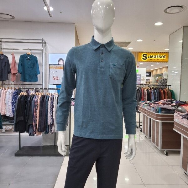 [피에이티 (패플)] [피에이티]솔리드 카라 티셔츠  1L75181-2US