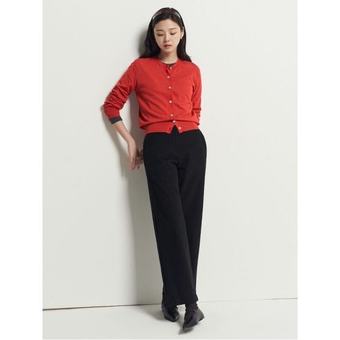 빈폴 레이디스 Essential 와이드 기모 치노 애쉬 BF5X21E054