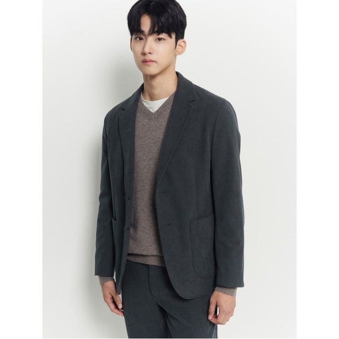 츄잉 코듀로이 셋업 재킷 애쉬 BC5911C514