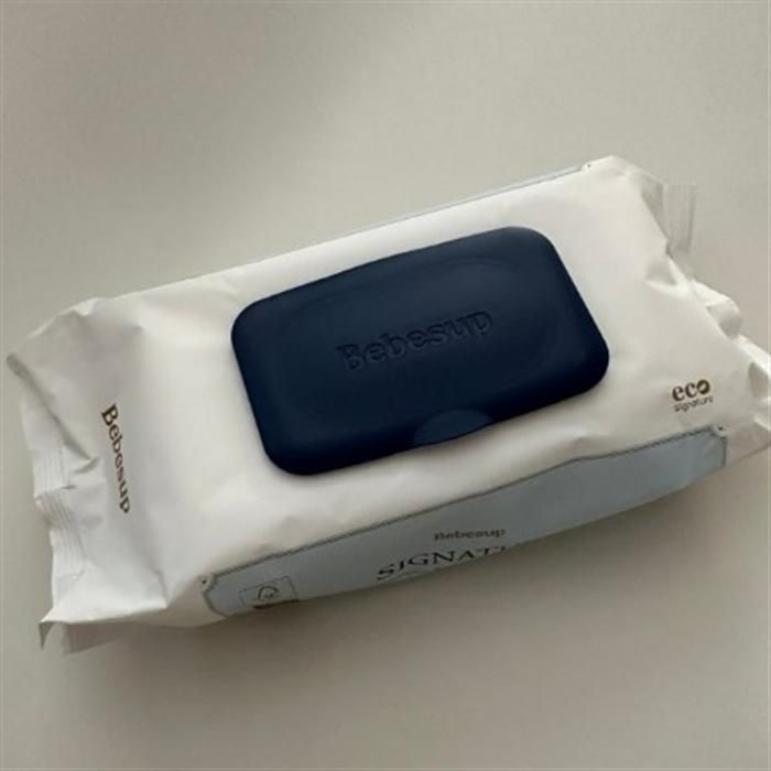 [웰빙창고] 베베숲 시그니처 블루 10팩 캡형 아기물티슈