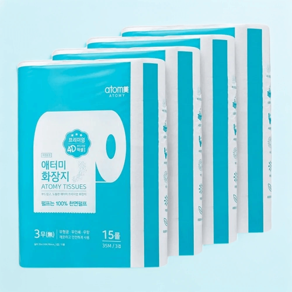 애터미화장지 4D엠보싱