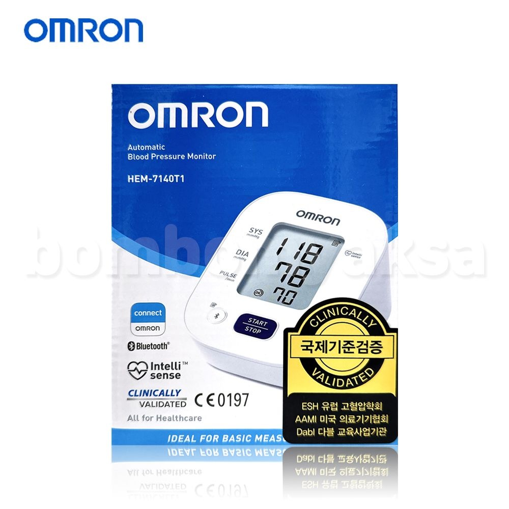 [상세설명참조] 오므론 HEM-7140T1 전자동 혈압계 가정용 혈압 측정기 블루투스 연성커프