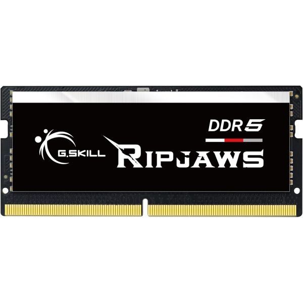 G.SKILL Ripjaws DDR5 SO-DIMM 시리즈 RAM 64GB (1x64GB) 5600MT/s CL46-45-45-89 1.10V 언버퍼드 Non-ECC 노트북/랩탑