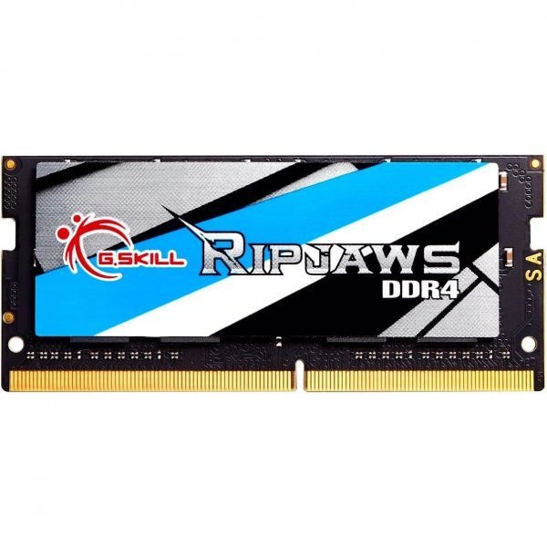 G.SKILL Ripjaws DDR4 SO-DIMM 시리즈 RAM 8GB (1x8GB) 2400MT/s CL16-16-16-39 1.20V 언버퍼드 Non-ECC 노트북/랩탑 메모