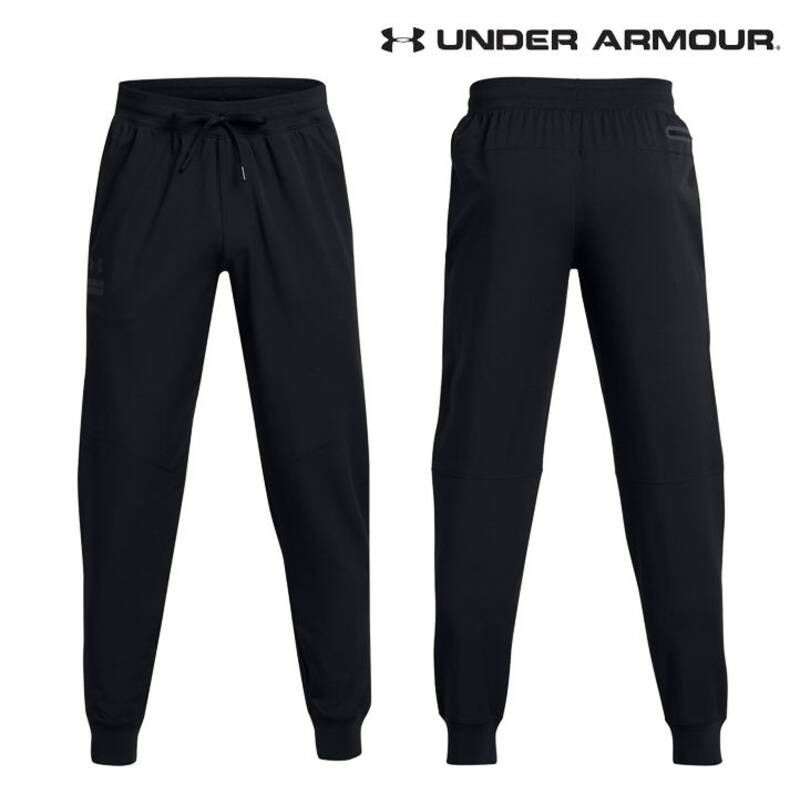 언더아머 언더아머 UNDERARMOUR 남성 긴바지 UA 스포츠스타일 우븐 조거 팬츠 1388016-001 41397