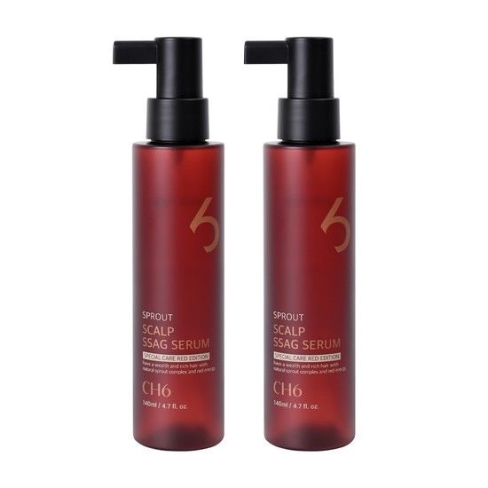 CH6 스칼프 싹 세럼 레드에디션 140ml 2개