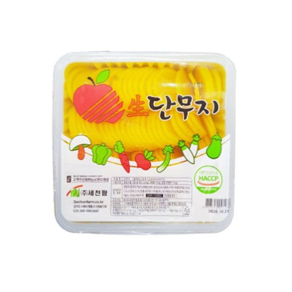 세천팜 반달 단무지 2.5kg