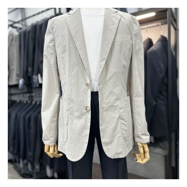 바쏘옴므 WABLE 면혼방 경량 스판 캐쥬얼 콤비 자켓 WSY2JS6