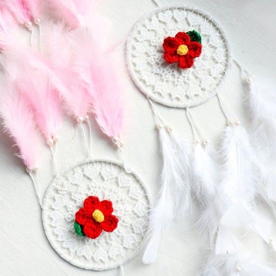 드림캐쳐 카멜리아드림캐쳐 (중) 인테리어 장식 거실 침실 제주기념품