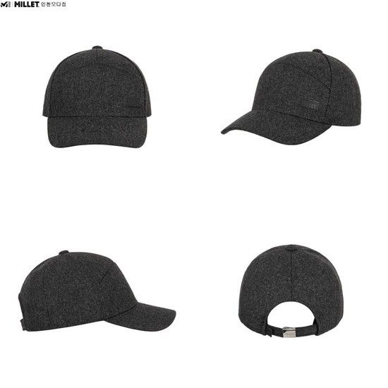 밀레모자 남여공용 가을겨울 울베이직캡MXUFC911A1_IC