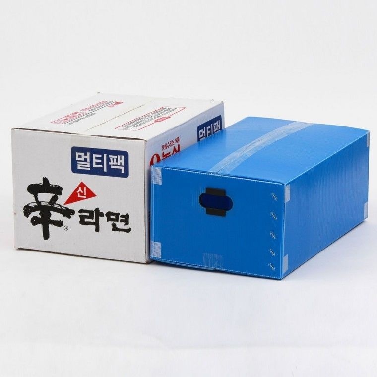 이사박스 4호/플라스틱 이삿짐 택배 단프라박스 이사용 택배 포장 상자 수납함 대형 물류창고