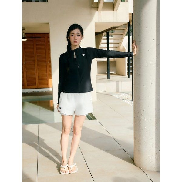 아레나 <매장정품> ARENA 아레나 여성 비치 365 레귤러핏 집업 래쉬가드 수영복(A5BL1QR42)BLK 854068