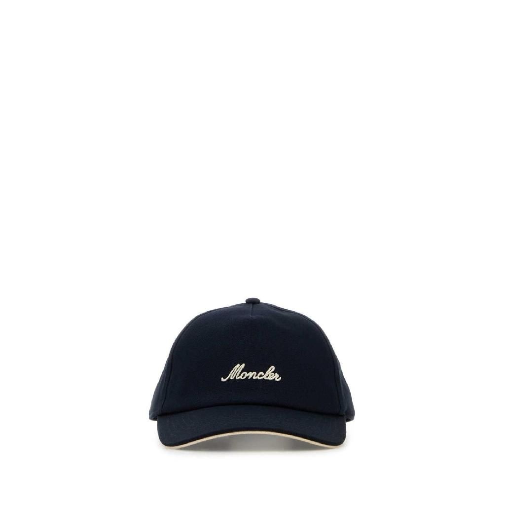 몽클레어 [해외] 몽클레르 MONCLER 네이비 블루 면 야구 모자 L10913B000070U618 776