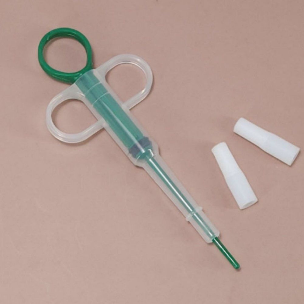 강아지 고양이 필건 알약투여기 주사기형 물약 투약기 가정용