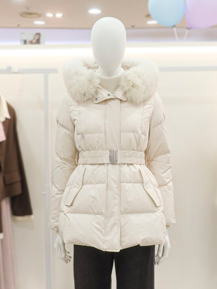 숲 [모다아울렛][숲]폭스퍼 밴딩벨트 구스다운 점퍼(OBBDOT3) 대구점