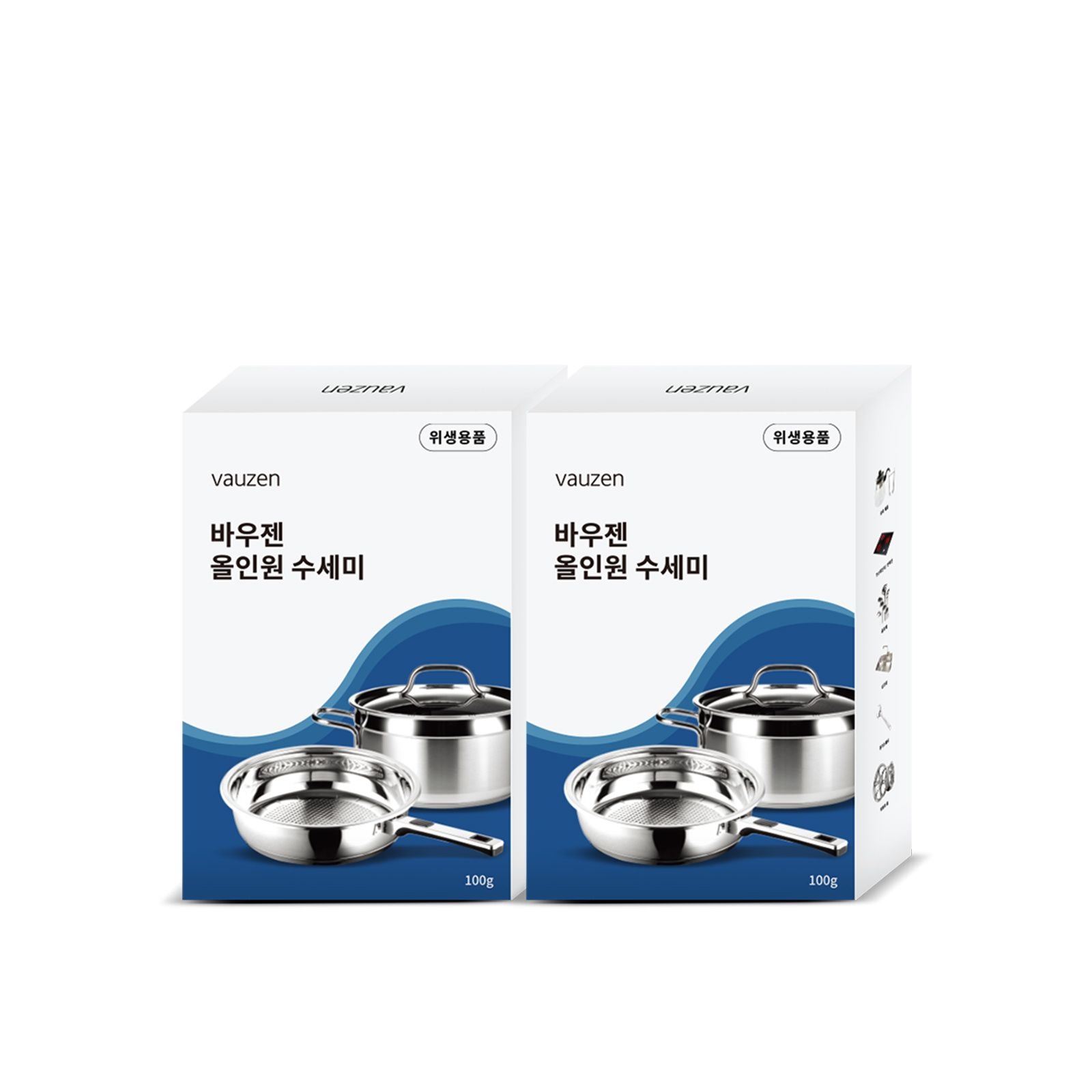 바우젠 (현대홈쇼핑) 바우젠 올인원 수세미 4팩