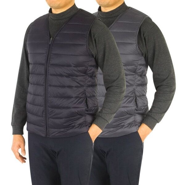 [기타 (패플)] [인코디아웃도어]겨울 버팔로 남성 V넥 경량 패딩조끼 등산복 작업복 아우터 조끼 VWBFL-702