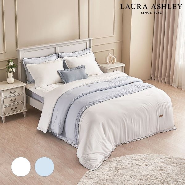 [롯데백화점] 로라애슐리 플랫 광폭 60수 모달 차렵이불(Q)200x230(R11E3FAA24)GN LE1220630546