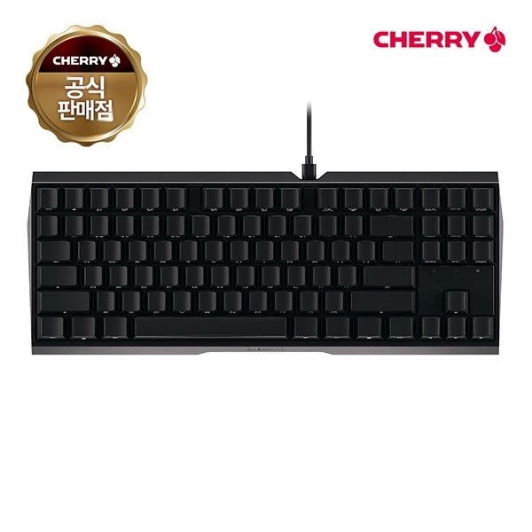 Cherry 유선 기계식 미니키보드, MX BOARD 3.0S TKL, G80-3876LSAKR-2, 클릭 청축 블랙 USB
