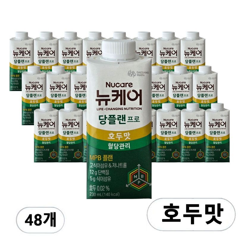 뉴케어 당플랜 호두맛 230ml x 48팩, 1박스