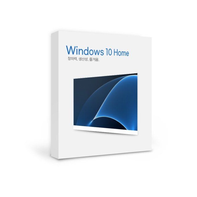 [Microsoft] 윈도우 10 Home DSP 한글 64bit(1회성)[MS한국/정품판매점]