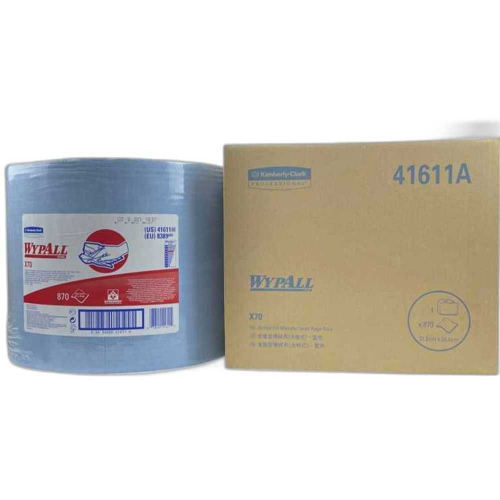 [해외] 와이퍼 와이퍼올 산업용 대형 롤 Kimberly-Clark 41611A  X70