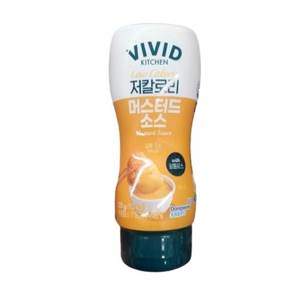 동원 비비드키친 저칼로리 머스터드소스 320g 식단 관리 샐러드 선물