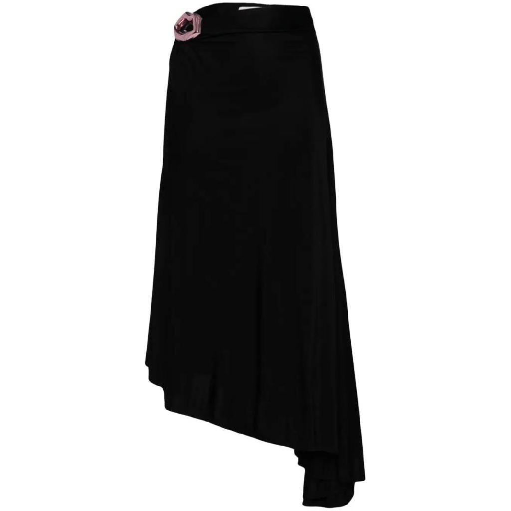 소니아 리키엘 마우스 디테일 비대칭 스커트 J034VI10 TP426350646