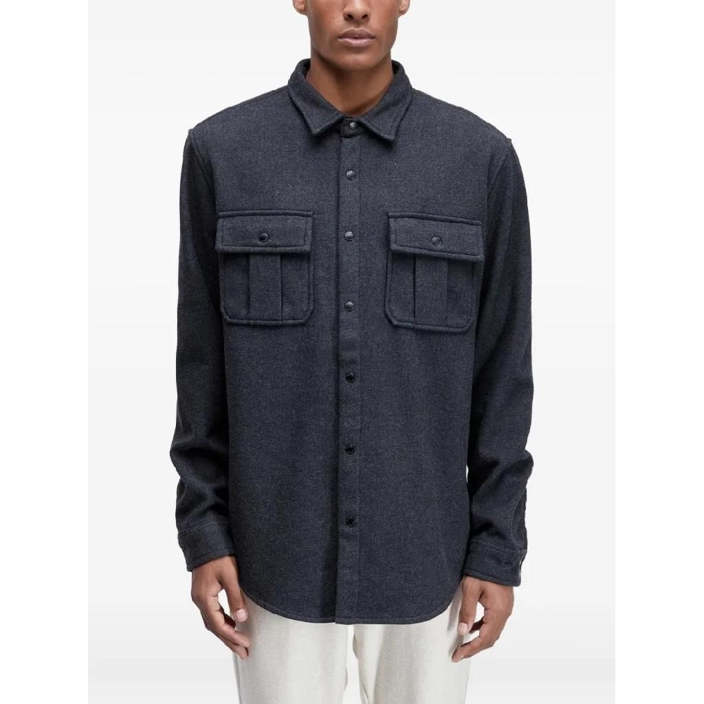 오스클랜 울리나 메스클라 버튼 포켓 셔츠 60339 TP444613652