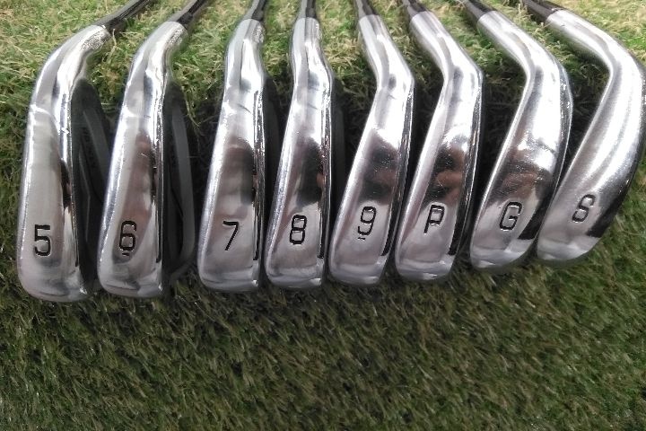 [중고] 미즈노 골프 아이언세트 미즈노 MX-90 Forged R강도 커버x