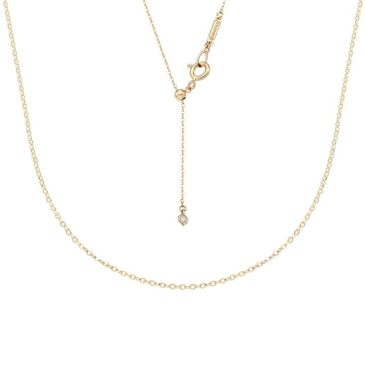 [롯데백화점] 미니골드 [14K][탄생석] 슬라이드볼 큐빅드롭 체인 목걸이 NNKM4317[RG,YG]_MA LE1220769698