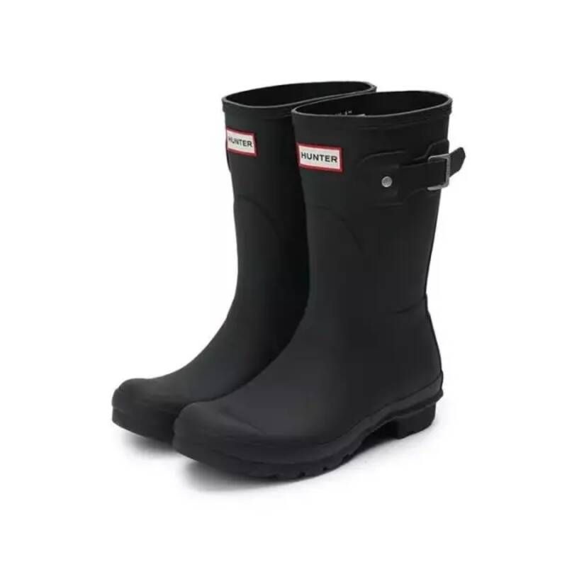 테온셀 여성 오리지널 숏 레인부츠 블랙 WFS1000RMA-BLK