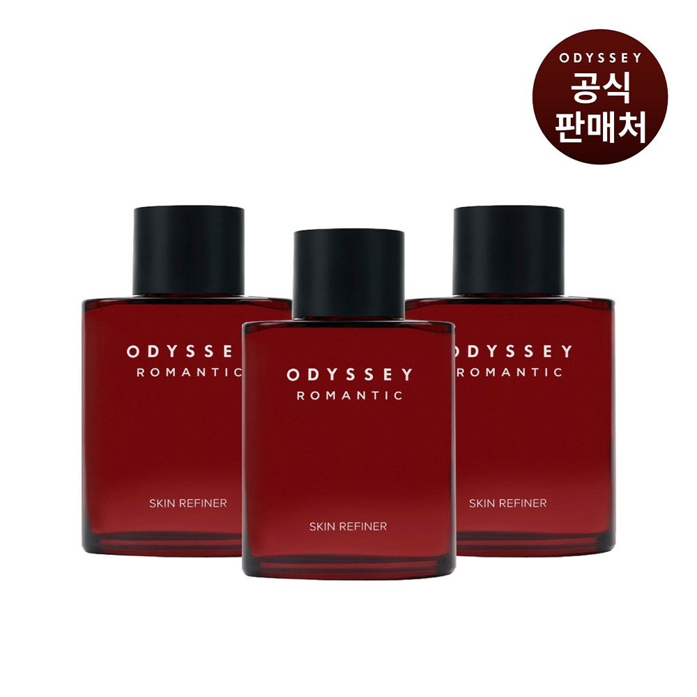 오딧세이 로맨틱 스킨 리파이너 130ml 3개