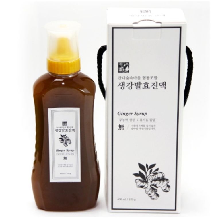 지리산 간디숲속마을 생강차 생강원액 400ml