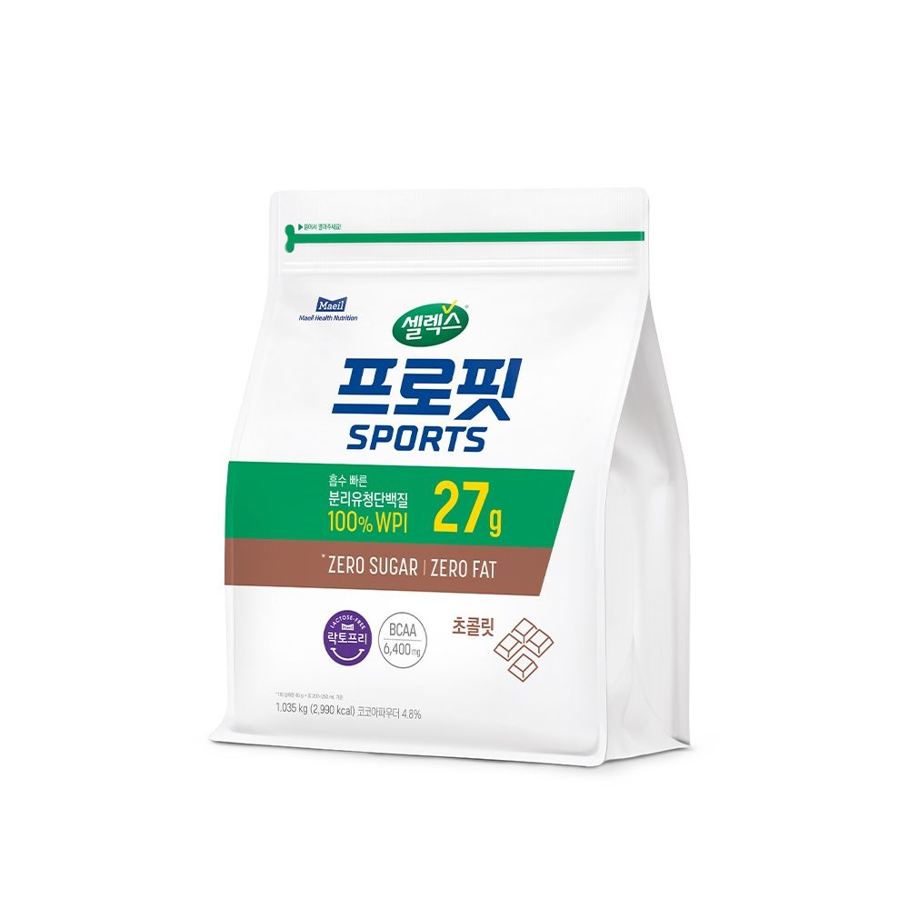 셀렉스 프로핏 웨이프로틴 파우더 초콜릿 1,035g 1개입 단백질 WPI 분리유청단백질
