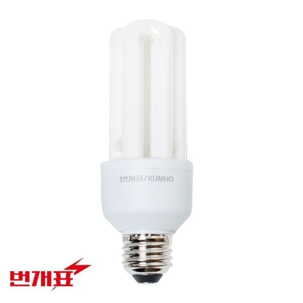 한반도 번개표 삼파장 컴팩트전구 13W 주광색(WFGZ9CK)