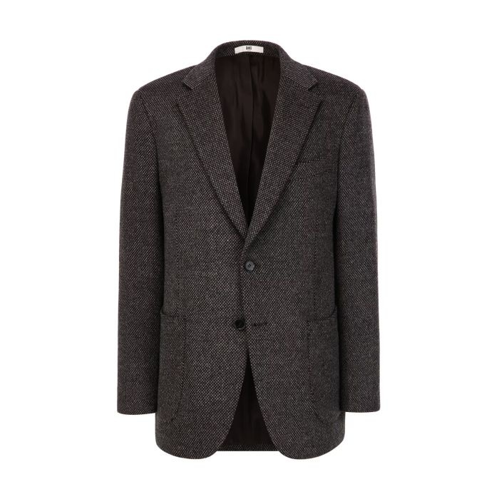 [롯데백화점] 닥스 맨 [AZTECH] 다크브라운 울캐시 마이크로패턴 자켓(DMJA5D031W3)