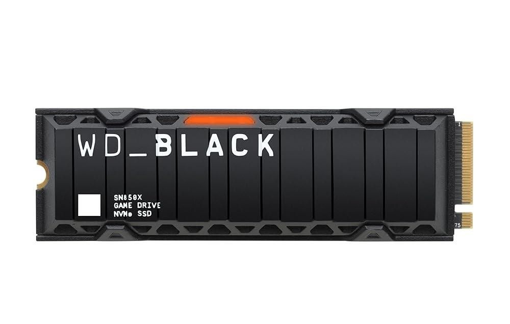 샌디스크 [해외] WD_BLACK 2TB SN850X NVMe 내장 게이밍 SSD 히트싱크 포함 WDS200T2XHE 155053