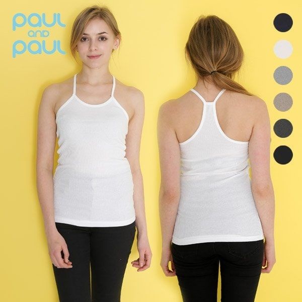 폴앤폴 폴앤폴 [폴앤폴] H끈 골지 나시 (여) ACT-8003-1